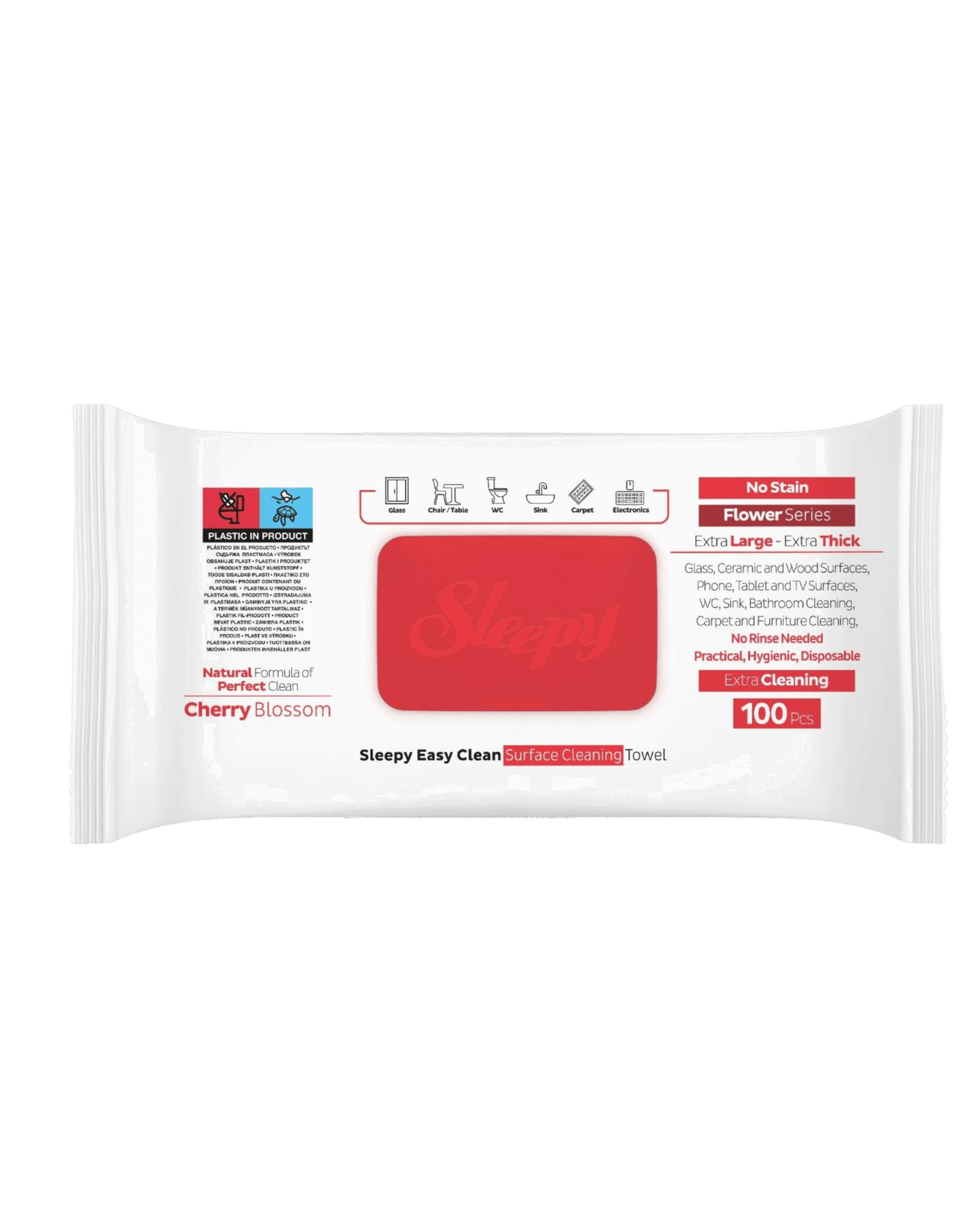 Cherry Blossom Surface Wipes - Flower Series - Image 2