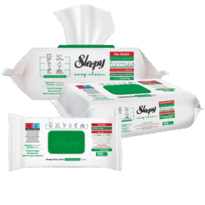 Green Surface Wipes - White Soap Additive