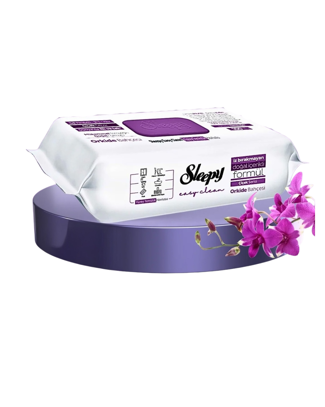 Orchid Surface Wipes - Flower Series